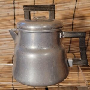 Vintage WEAR-EVER  2 Cup Stove Top Aluminum Coffee Pot Percolator 3002